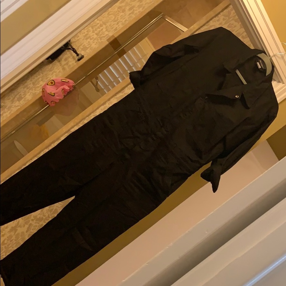 Big Bud Press Black Jumpsuit Size Large